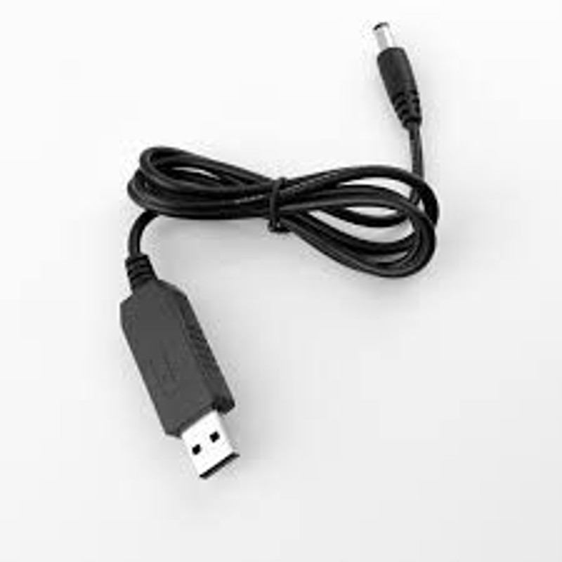 USB To DC StepUp Power Adapter Cable 5V To 9V12V Boost Line Converter With 21x55mm Plug 1