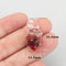 Handmade Glass Charms DIY Jewelry Accessories For Necklace Making Pendants 2