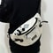 Unisex Reflective Crossbody Chest Bag Versatile Waist Bag For College Students Purses Handbags 0