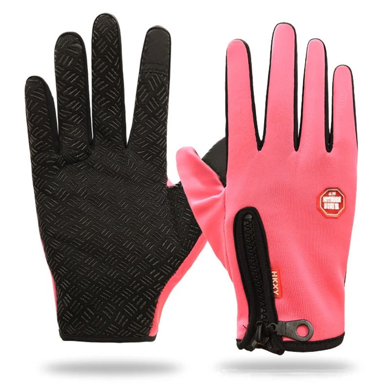 Winter Warm Men  Women Touchscreen Gloves Splash Proof Outdoor Sport Skiing Cycling Fishing Nonslip 6