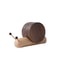 SnailShaped Wood Cup Mat Set Heat Insulation Table Placemats Wooden Tea Coaster Tray Creative Gi 3