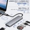 6in1 USB C Hub With 4K HDMI 87W PD Charging USB 30 Ports TypeC Dock For MacBook Pro Nintendo Switc 3