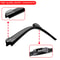 Universal Car Windshield Wiper Blades Hook Compatible Frameless Bracketless Soft Rubber Wiper For S 1