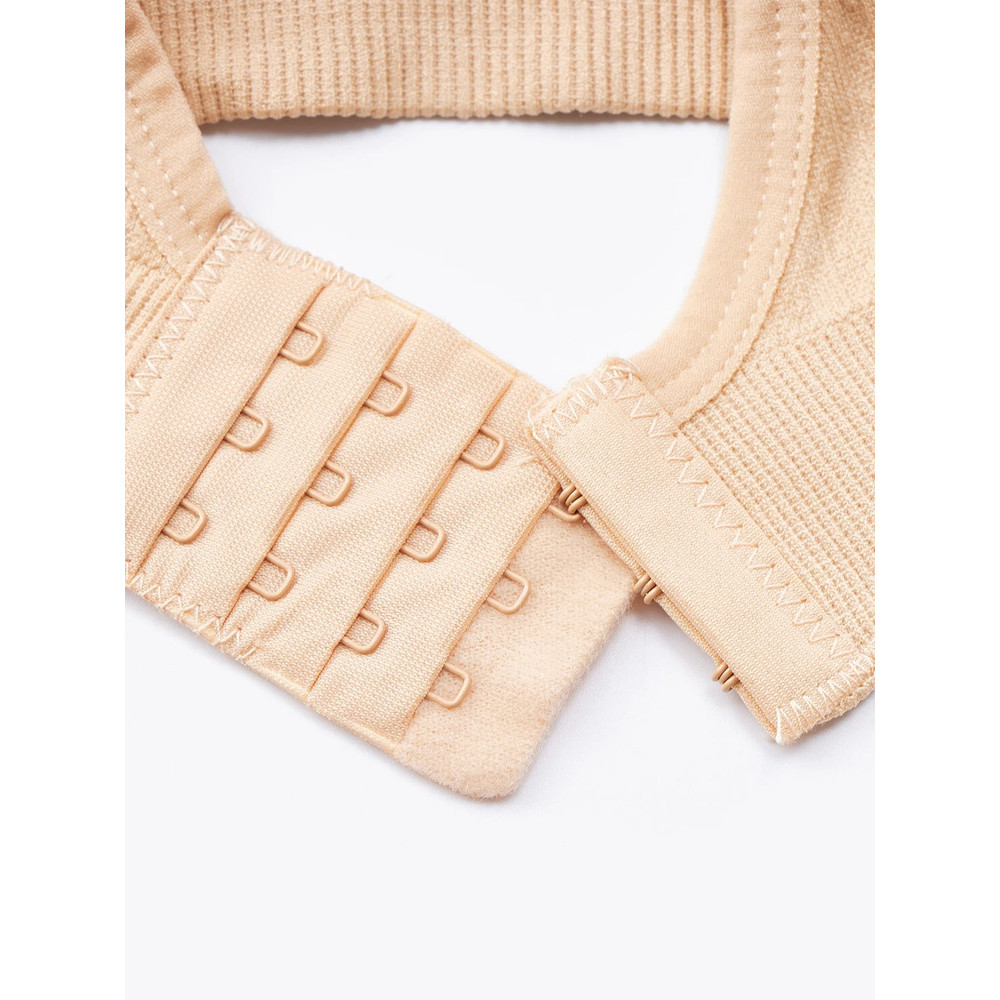 Breathable Front Open Nursing Bra Full Cup Wireless Maternity Breastfeeding Bra 2