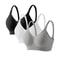 Breathable Front Open Nursing Bra Full Cup Wireless Maternity Breastfeeding Bra 6