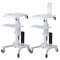 Dental Mobile Workstation Adjustable Medical Trolley For Oral Scanner Laptop Hospital Equipment 3