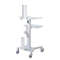 Dental Mobile Workstation Adjustable Medical Trolley For Oral Scanner Laptop Hospital Equipment 4