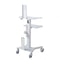 Dental Mobile Workstation Adjustable Medical Trolley For Oral Scanner Laptop Hospital Equipment 4