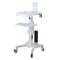 Dental Mobile Workstation Adjustable Medical Trolley For Oral Scanner Laptop Hospital Equipment 6