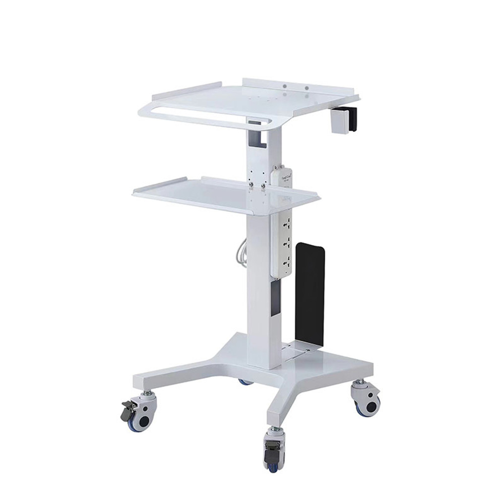 Dental Mobile Workstation Adjustable Medical Trolley For Oral Scanner Laptop Hospital Equipment 7