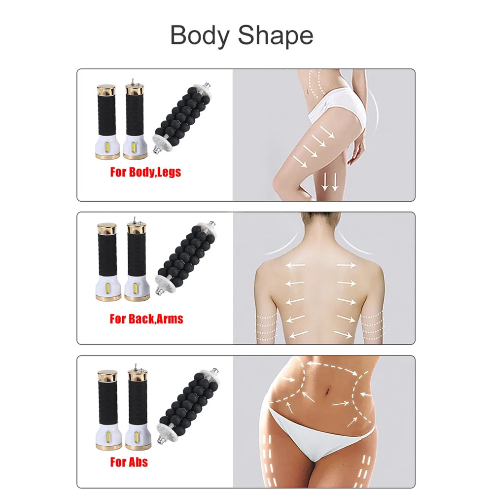 Professional Body Contouring Machine 7D Fitness Massager With Rotating Beads For AntiCellulite Mus 3