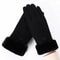 Fashionable Womens Winter Gloves Thick Plush Suede Mittens For Touchscreen Driving Outdoor Sports 5