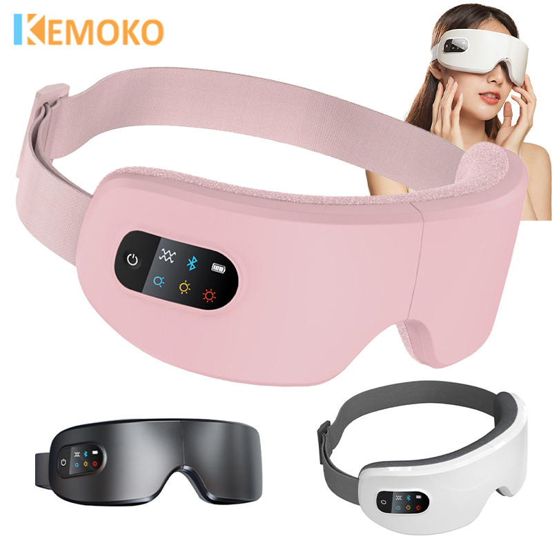 4D Smart Airbag Eye Massager Vibration Hot Compress Bluetooth Eye Care Instrument Glasses 0
