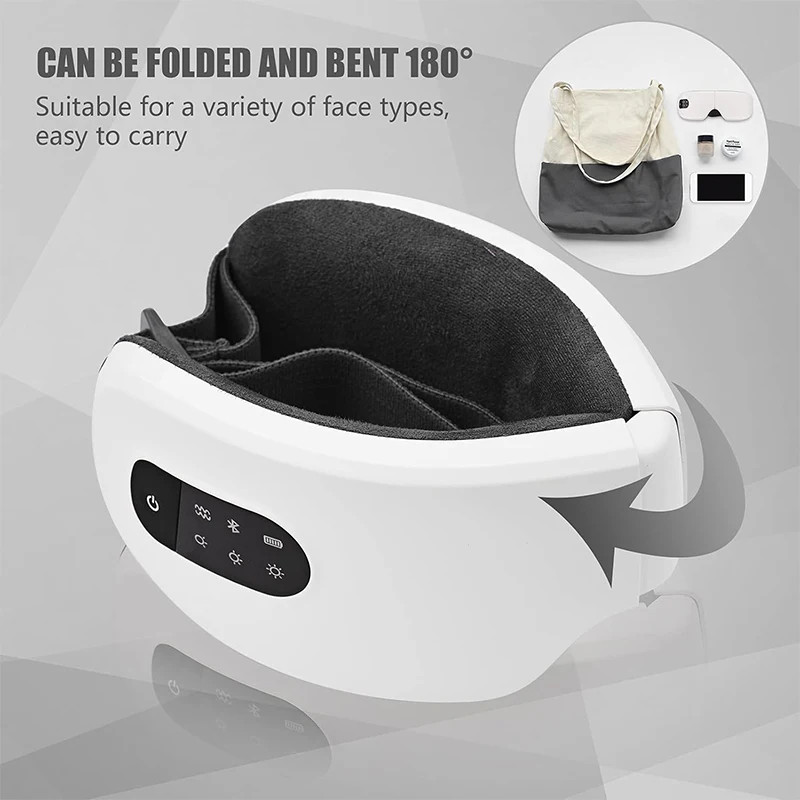 4D Smart Airbag Eye Massager Vibration Hot Compress Bluetooth Eye Care Instrument Glasses 2
