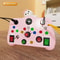 Montessori Busy Board Sensory Toys Cartoon LED Light Switch Control Board For Toddlers 24 Years Tra 9