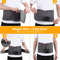 Inflatable Waist Belt With Heated Vibration Massage Decompression Posture Correction Support With A 5