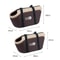 SoftSided Adjustable Pet Bag Breathable Cat Dog Carrier Tote With Interior Pad For Travel Outgoing 5