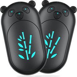 panda hand warmer winter essential hand warmer with double-sided heating, portable pocket warmer for winter outings