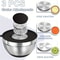 8pcs Mixing Bowls With Airtight Lids Stainless Steel Mixing Bowl Set With NonSlip Bottoms Black Bow 4