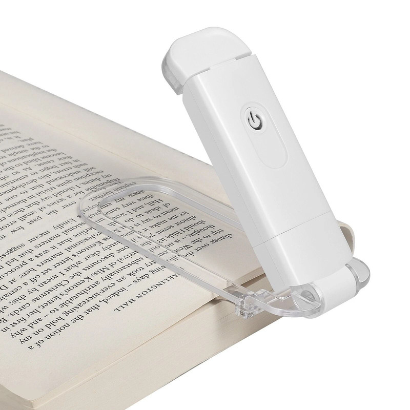 USB Rechargeable Book Reading Light 4 Brightness Levels Lamp For Kids 1
