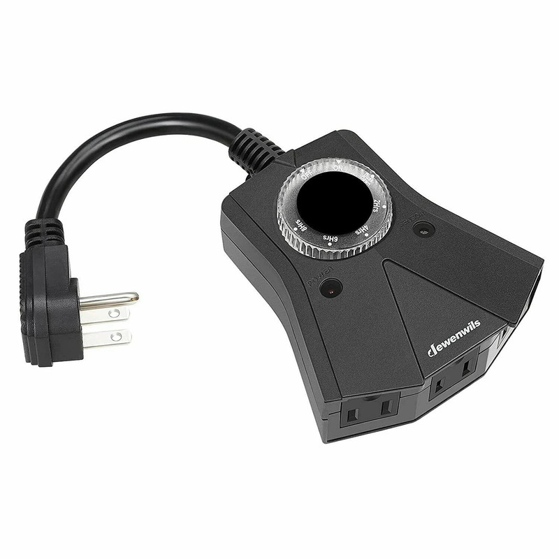 Outdoor Digital Timer Switch Pool Pump DusktoDawn Outlet 1