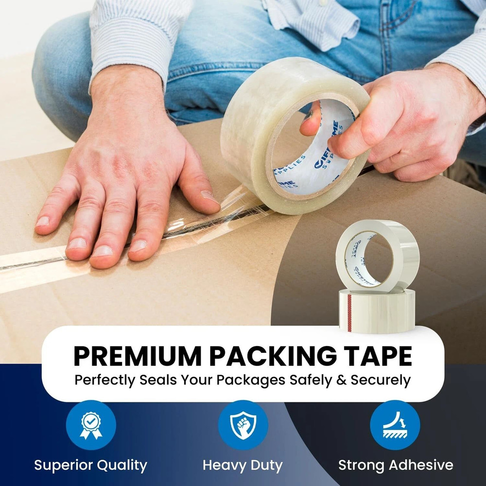 Durable Heavy Duty Parcel Tape Reliable Shipping Packing Tape 3
