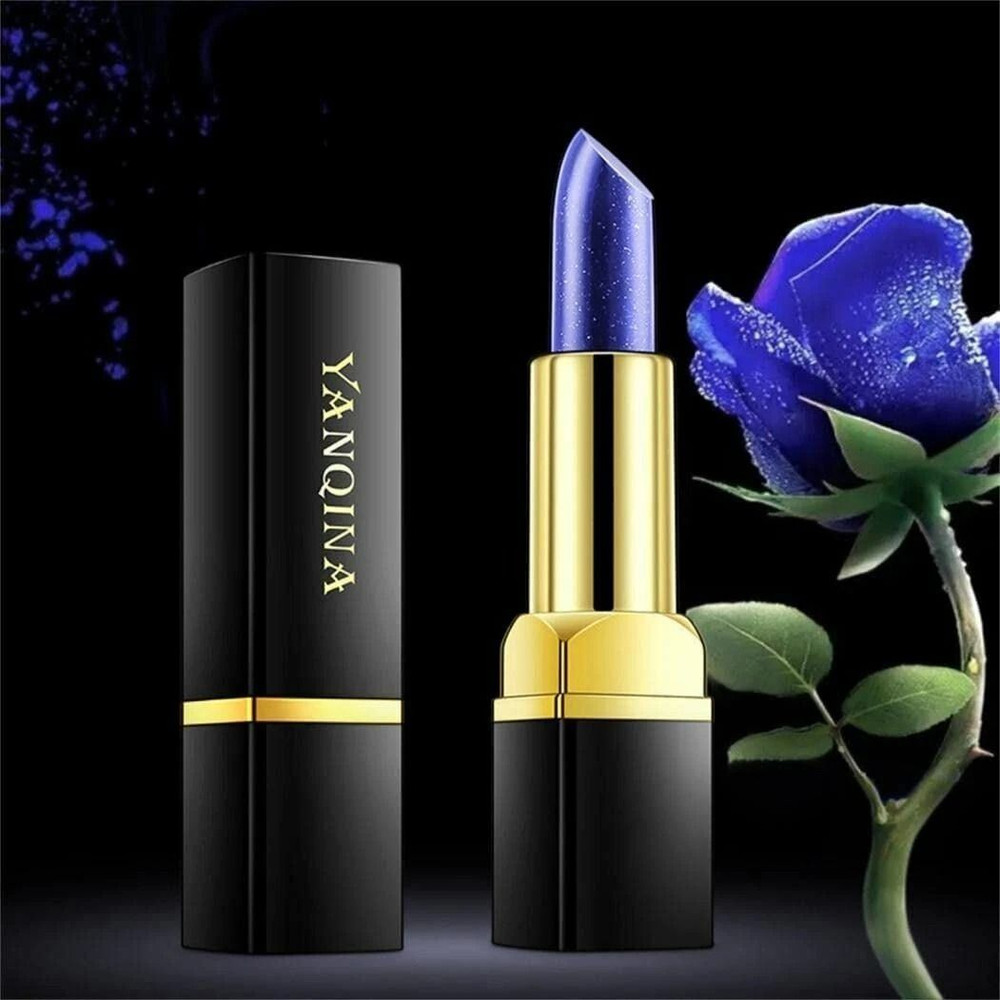 Magical Discoloration BlueRose Temperature Changing Lipstick ColorShifting Moisturizing Long Last 1