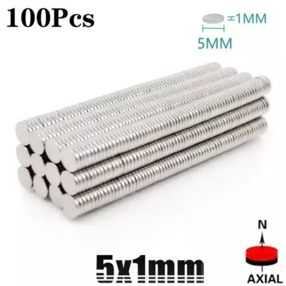 100pcs Neodymium Magnets Round Disc N35 Super Strong Rare Earth Magnets Perfect For DIY Crafts Sci 0