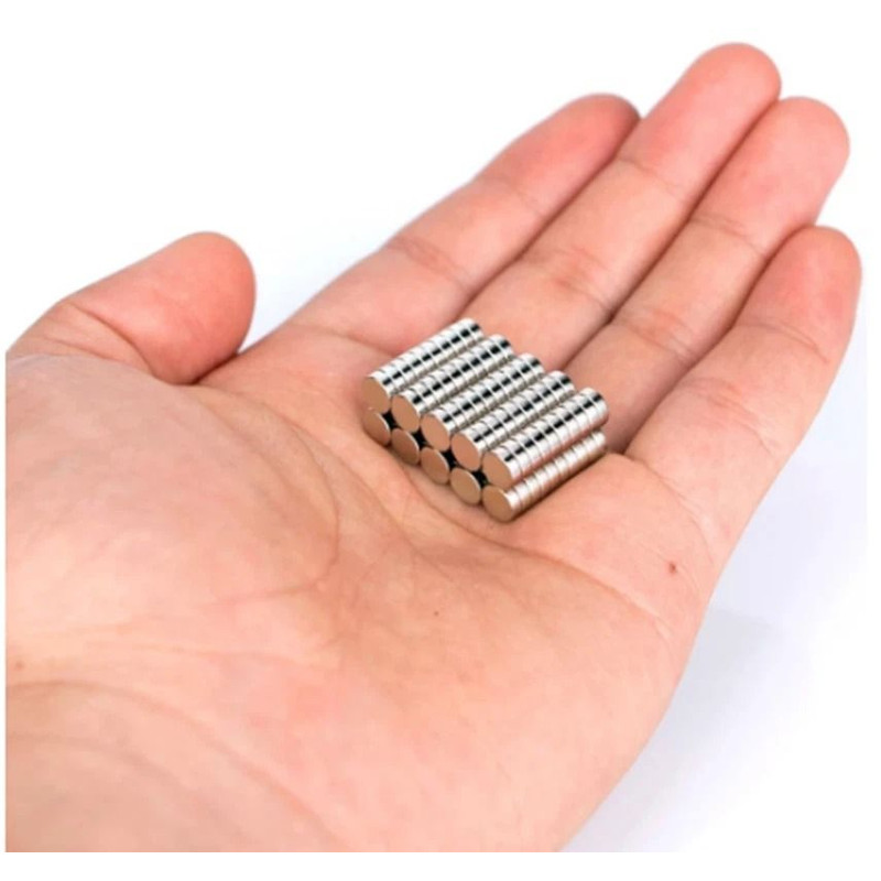 100pcs Neodymium Magnets Round Disc N35 Super Strong Rare Earth Magnets Perfect For DIY Crafts Sci 5