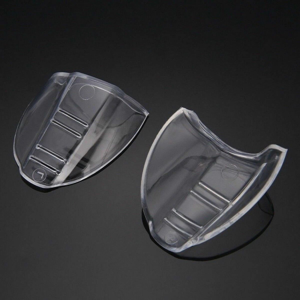 2 Pairs Universal Eyeglasses Side Shields Flexible SlipOn Safety Glasses Shield For Added Protecti 2