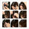 Neat Air Bangs For Women ClipOn Remy Human Hair Extensions Silky Natural Front Bang Fringe Dark Br 0