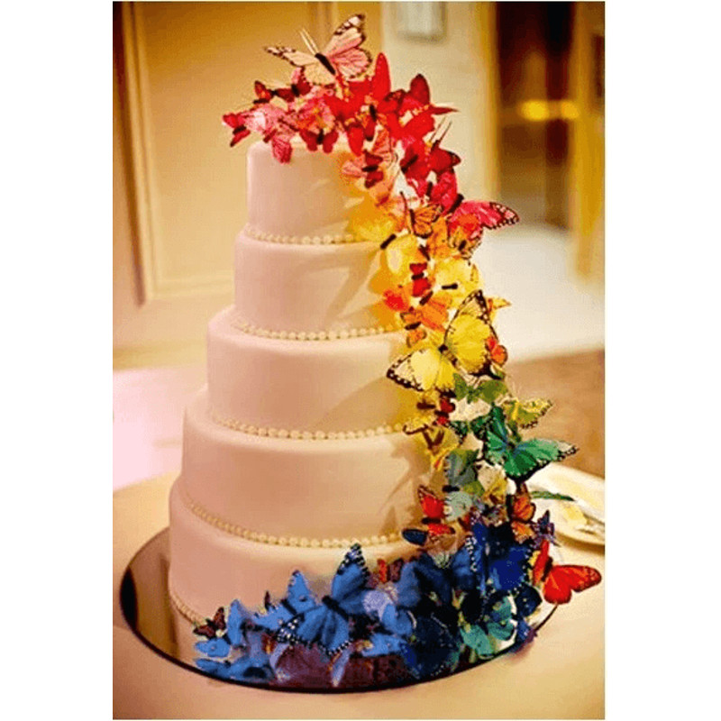 3D Butterfly Wall Stickers Magnetic Decals Home Room Decor Magnetic Peel And Stick Butterfly Deca 0