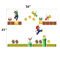 NEW Super Mario Bros Removable Wall Decal Waterproof Kids Room Decor Vinyl Stickers 1