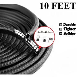 10ft car door trim black– rubber edge guard seal protector scratch & metal moulding for auto protection