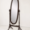 Swivel Full Length Wood Cheval Floor Mirror Elegant Design 1