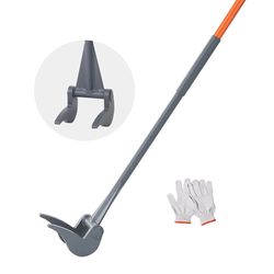heavy-duty pallet buster tool – 50-inch handle deck wrecker pry bar for 2000 lbs pallets & demolition work
