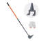 HeavyDuty Pallet Buster Tool  50Inch Handle Deck Wrecker Pry Bar For 2000 Lbs Pallets  Demolition W 9