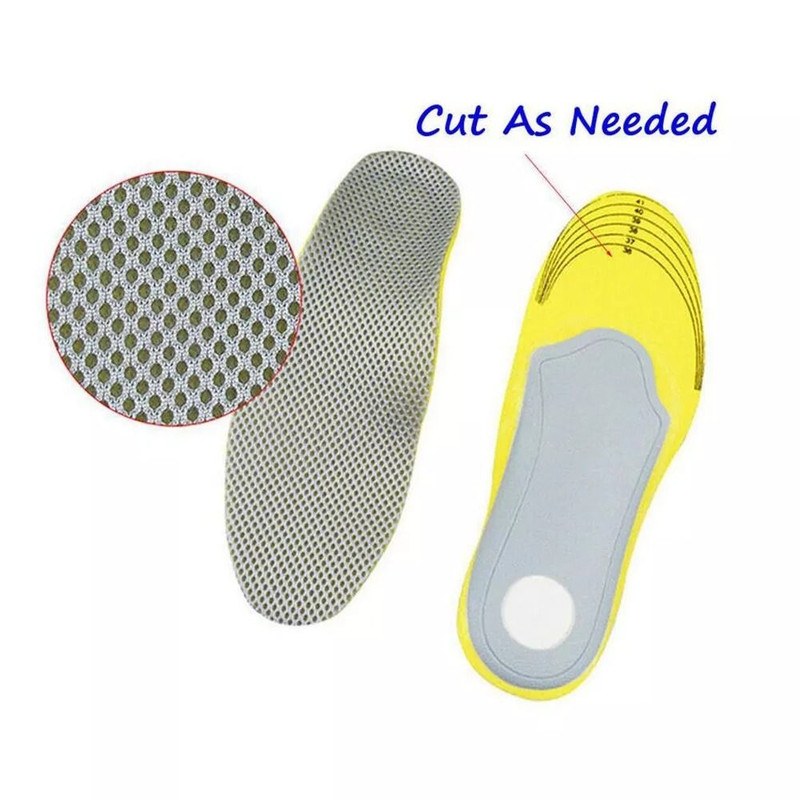 1 Pair Orthotic Shoe Insoles High Arch Support For Flat Feet Plantar Fasciitis Relief Foot Pain 1