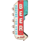 BEER Ice Cold On Draft Double Sided Metal Sign W LED Lights Retro Craft Bar Man Cave Decor 0