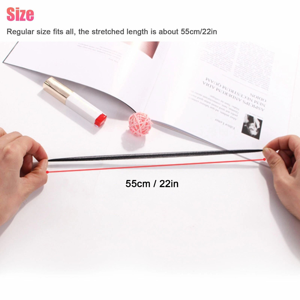 100Pack Black Mesh Hair Nets Invisible Stretch Hairnet With Elastic Edge For Bun Updo Styles 5