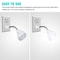 AutoOn Motion Sensor Night Light LED PlugIn Wall Lamp For Stairs Bedrooms Hallways AC Outlet 3