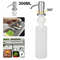 300ml Stainless Steel Kitchen Sink Soap Dispenser Polish Finish Hand Liquid Pump Bottle 0