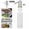 300ml Stainless Steel Kitchen Sink Soap Dispenser Polish Finish Hand Liquid Pump Bottle 0