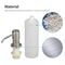 300ml Stainless Steel Kitchen Sink Soap Dispenser Polish Finish Hand Liquid Pump Bottle 4