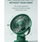USB Desk ClipOn Fan Small Air Circulator Portable Cooling For Camping Stroller 2