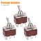 Heavy Duty DPDT ONOFFON Toggle Switch 20A 125V 15A 250V With Screw Terminals 2
