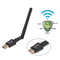 HighSpeed WiFi Adapter 600Mbps USB Dongle Dual Band 24G5GHz 80211AC With External Antenna 2