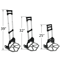 Folding Aluminium Luggage Cart Hand Truck Telescopic Handle Black Bungee Cord 1