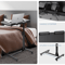 Adjustable Laptop Notebook Rolling Table Desk Stand Overbed Tiltable Tabletop With Casters 2