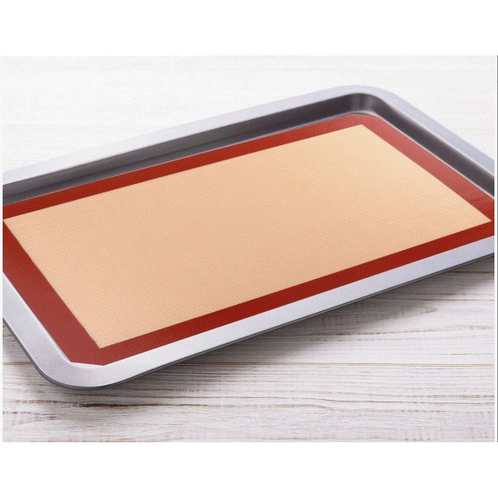 Silicone Baking Mat Set Of 2 NonStick OvenSafe Cookie Sheets For Baking Pastry 1